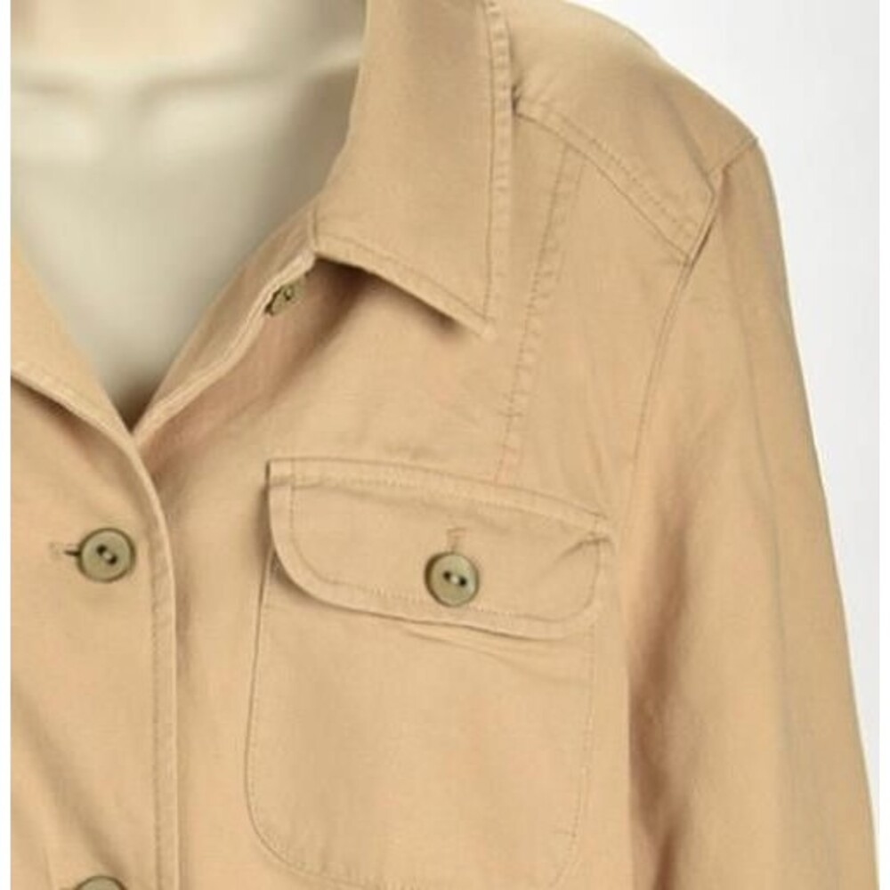 Pendleton Women's Tan Fall / Spring Button Down T… - image 3